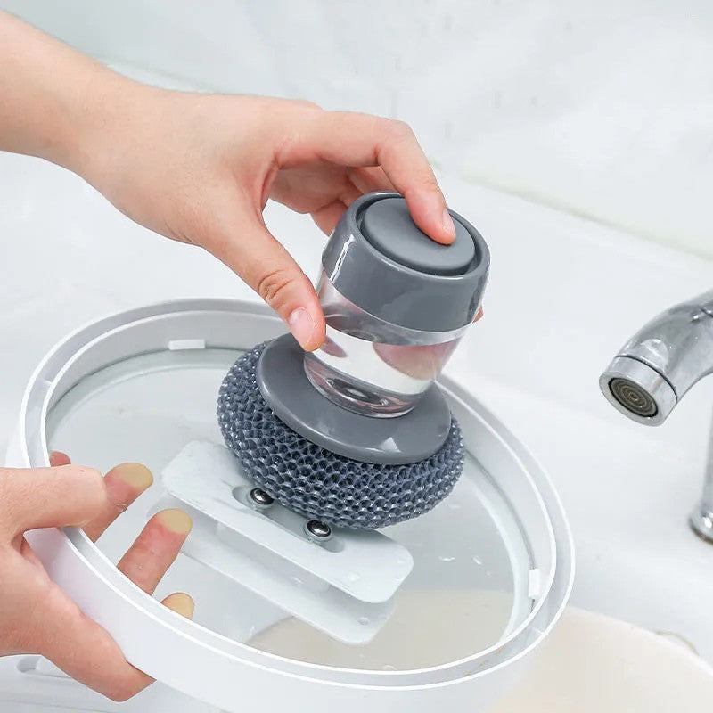 SOAP DISPENSING  BRUSH